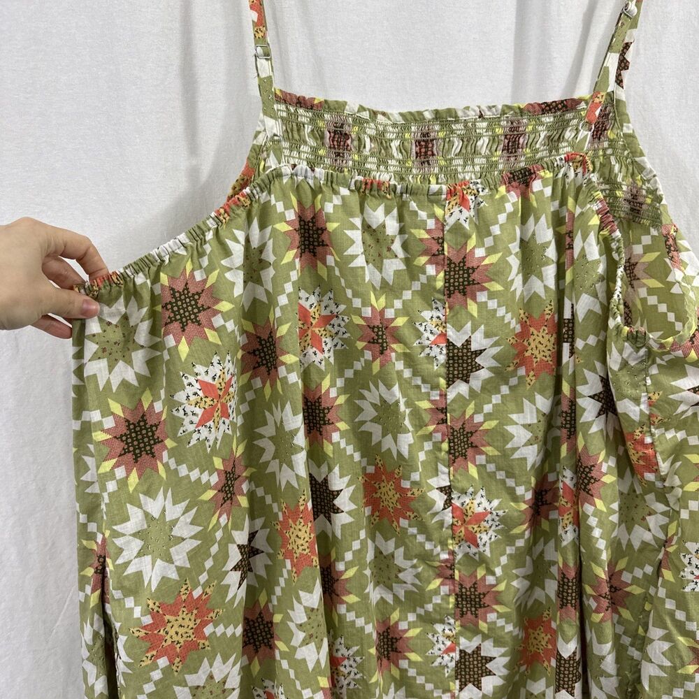 Universal Thread Green Patchwork Boho Grannycore … - image 11